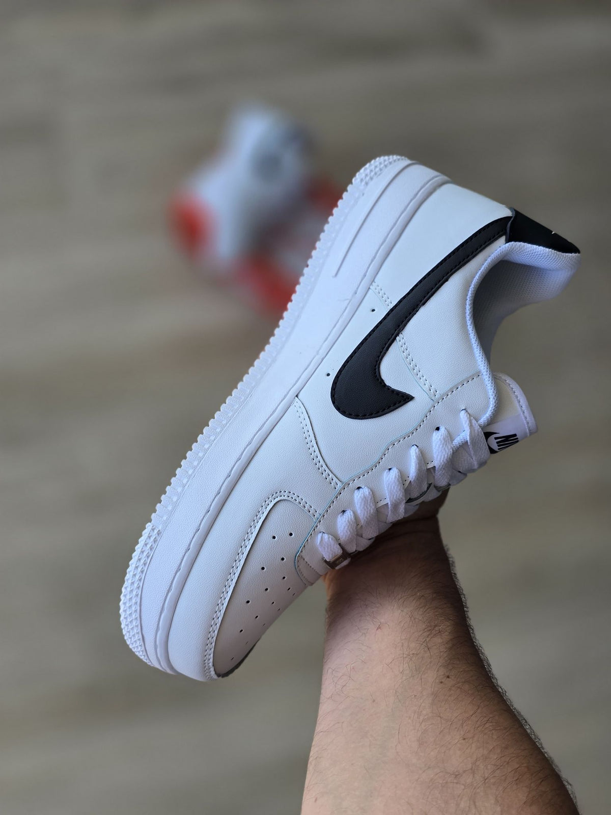 Nike Air Force 1 Blanca y Negra
