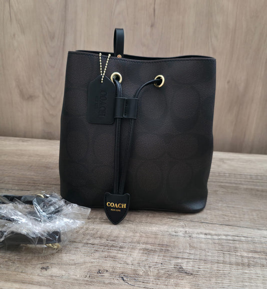 Bolso Tote 11 Coach Negro