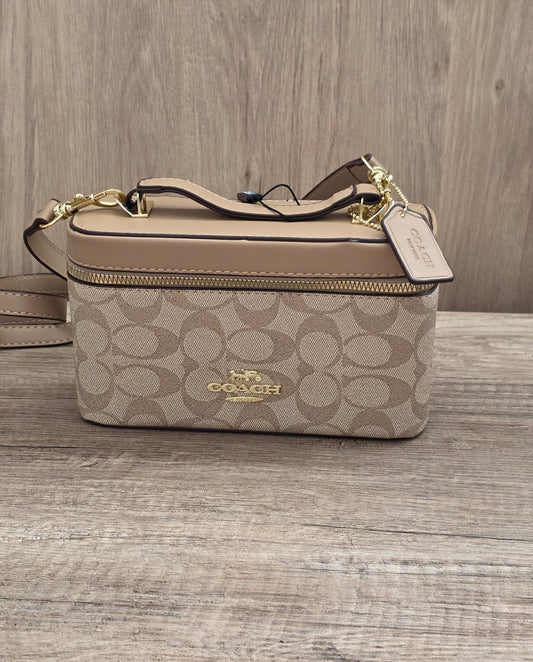 Bandolera Coach Caqui