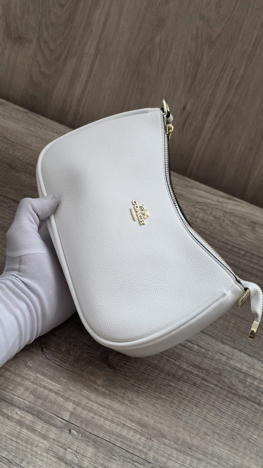 Bolso De Hombro Coach Blanco